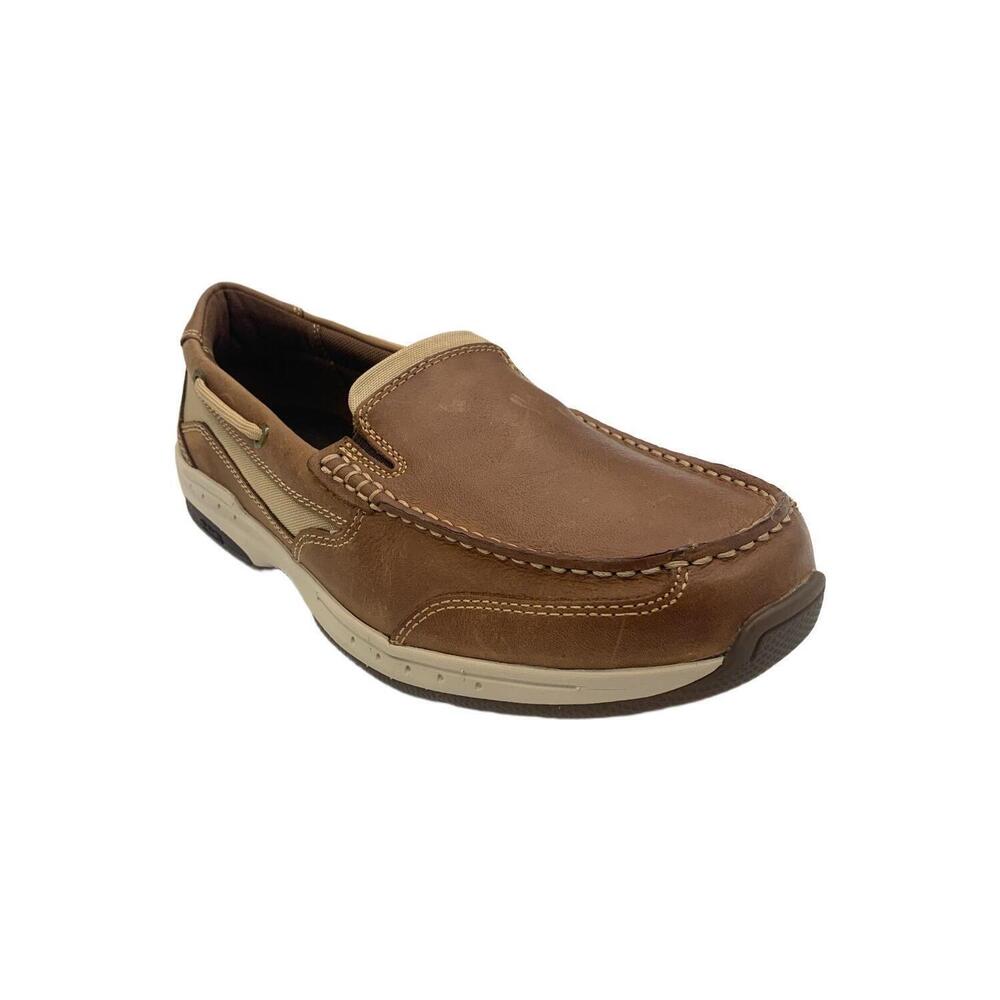 Dunham Men's Captain Venetian Slip-On Loafers Tan - EEEEE